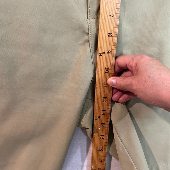 Jachs Mens Shorts Khaki Performance Pockets Stretch Belt Loops Size 40W - Picture 10 of 16